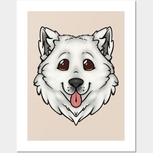 Samoyed Dog Posters and Art